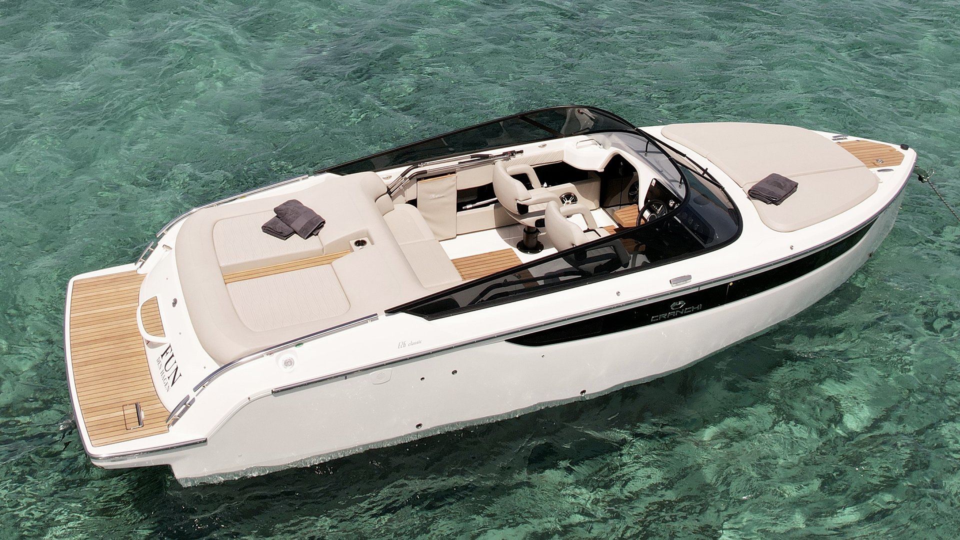Cranchi E26 Fun Der Hagen of Lis Charter in Ibiza