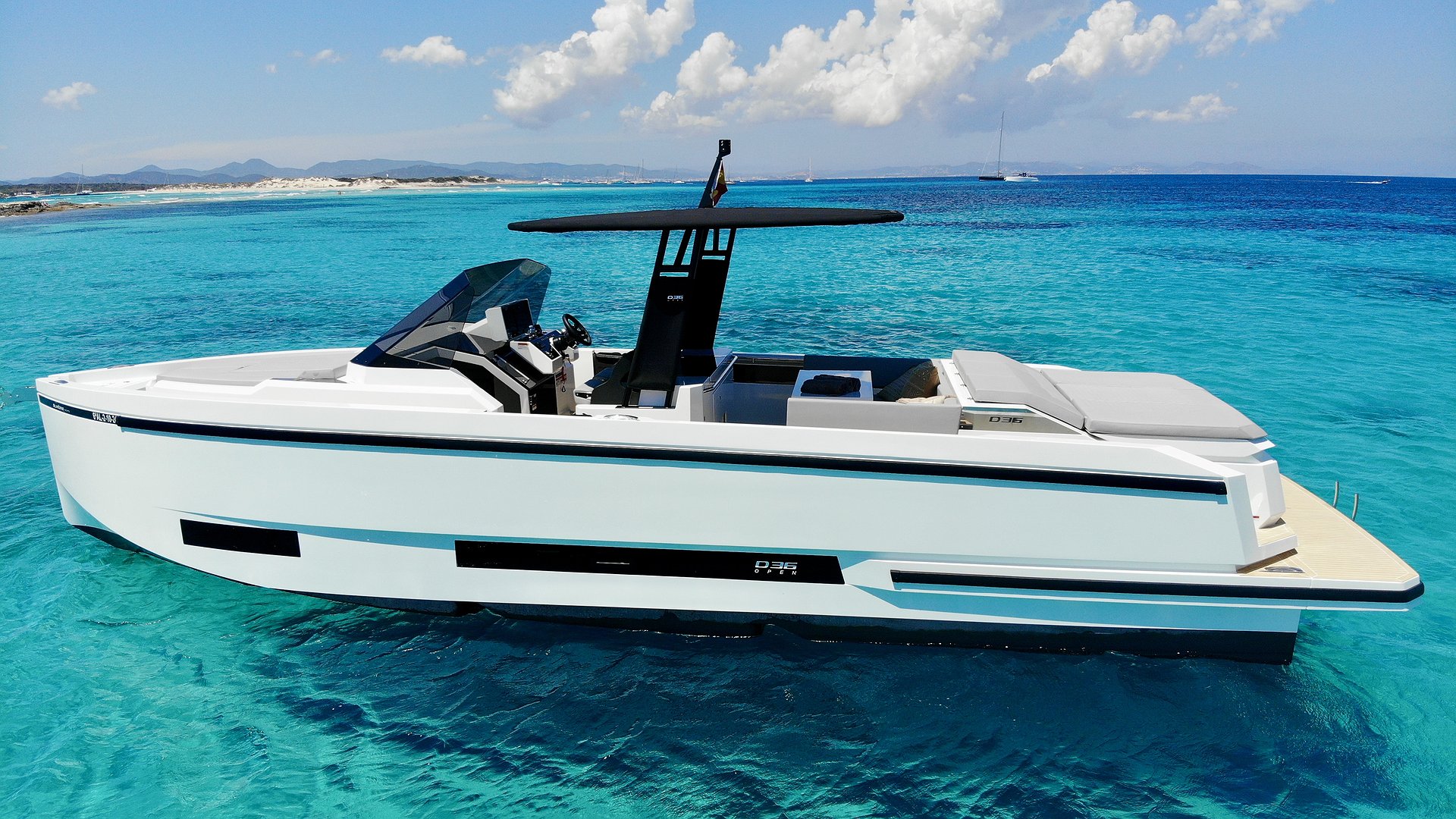 De Antonio D36 of Lis Charter in Ibiza