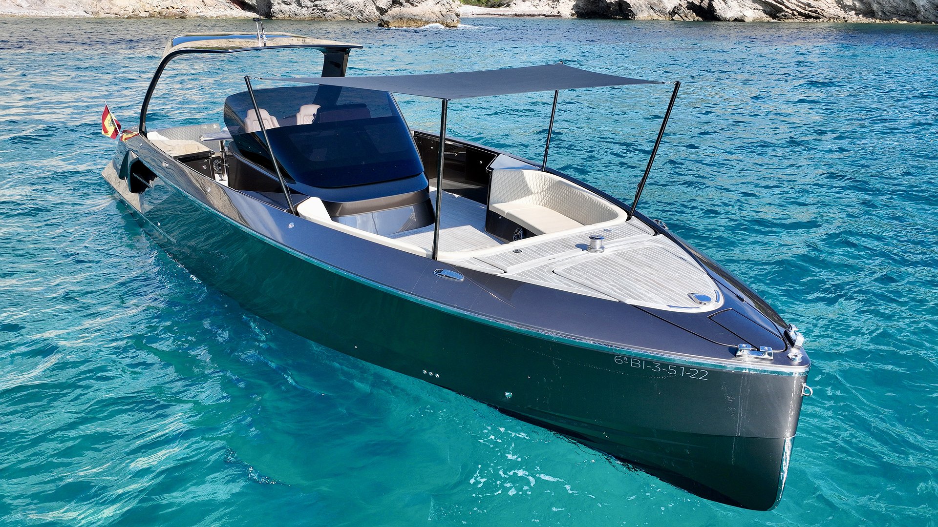 Frauscher 1414 Demon Air - Hailey SU de Lis Charter en Ibiza
