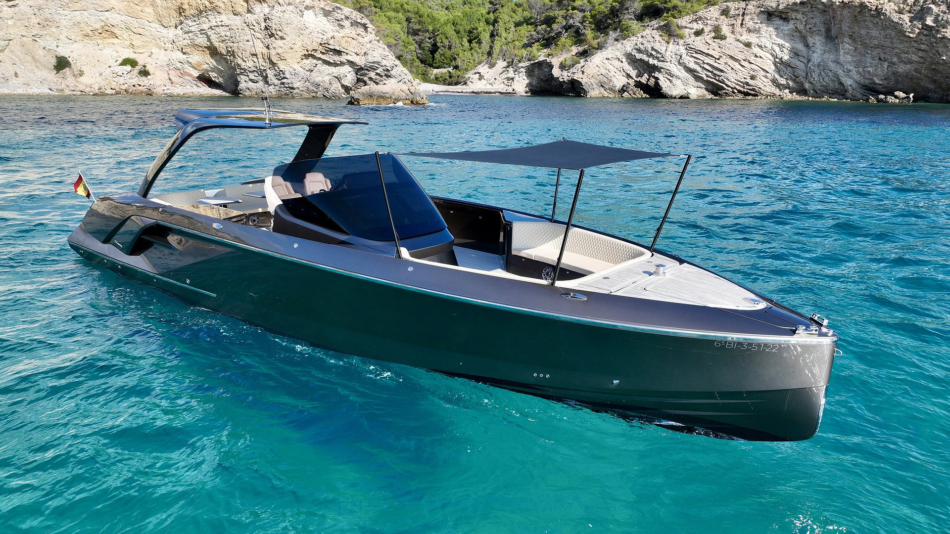 Frauscher 1414 Demon Air - Hailey SU de Lis Charter en Ibiza