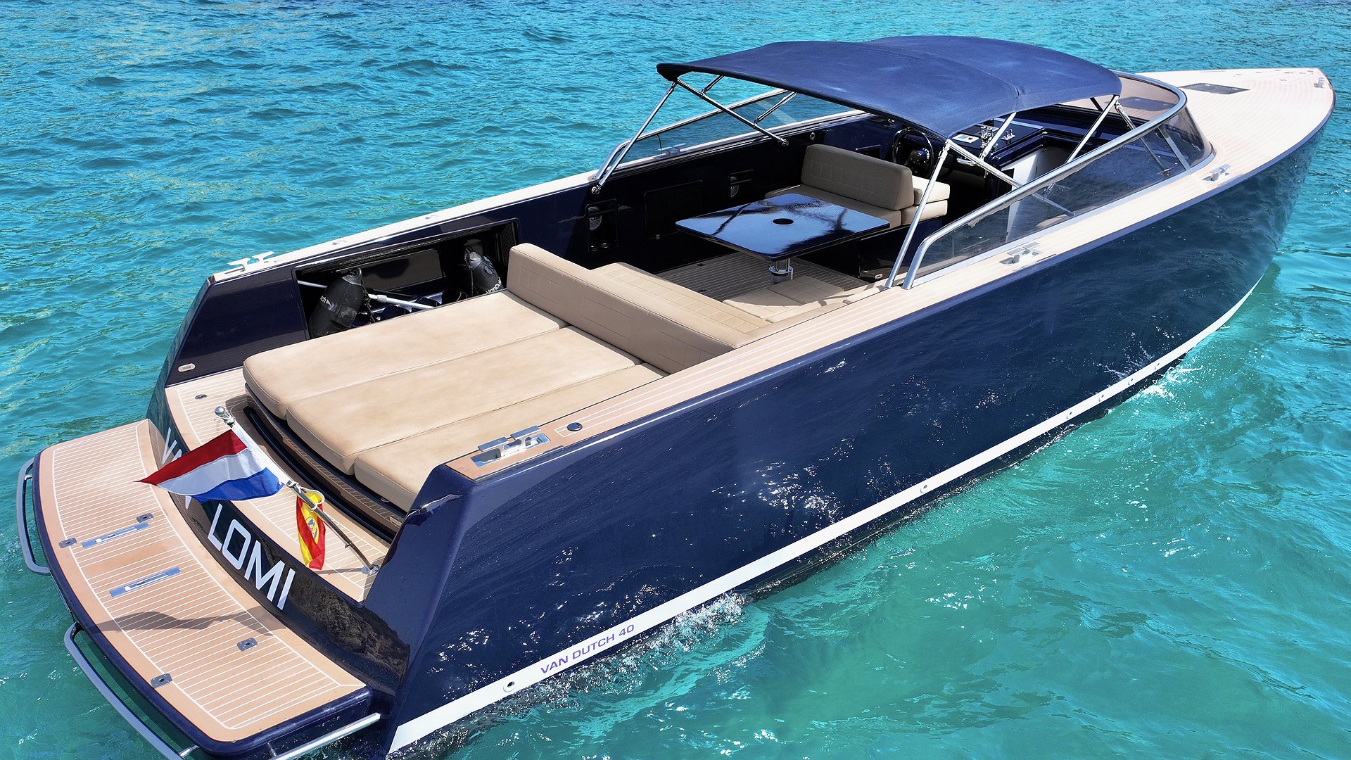 VAN DUTCH VD40 - VAN LOMI de Lis Charter en Ibiza