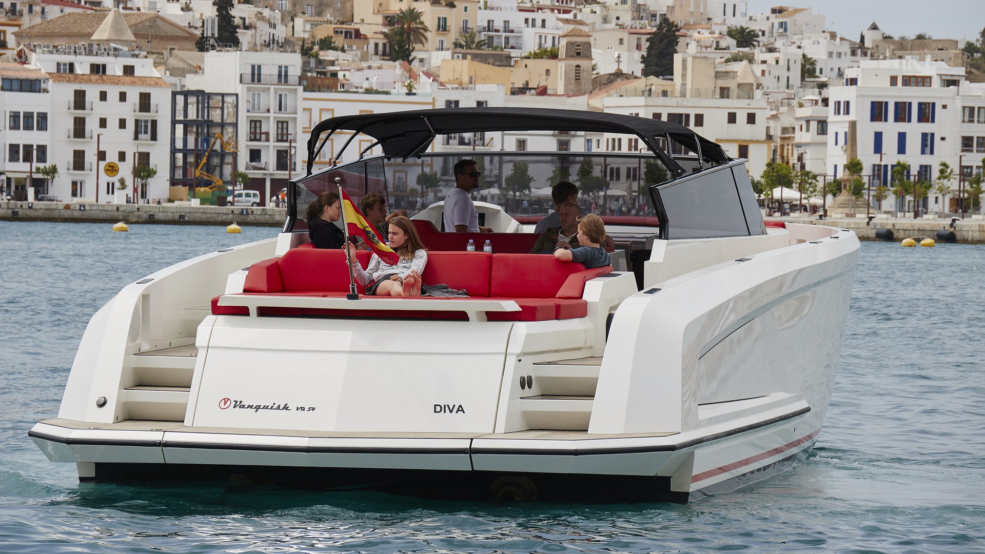 VANQUISH VQ54 - DIVA de Lis Charter en Ibiza