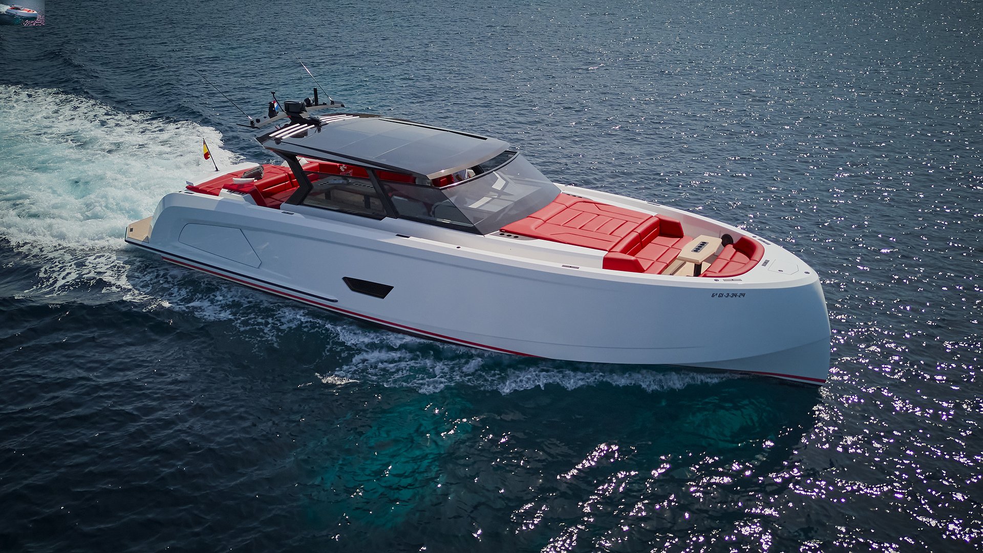 VANQUISH VQ58 - REAL DIVA de Lis Charter en Ibiza